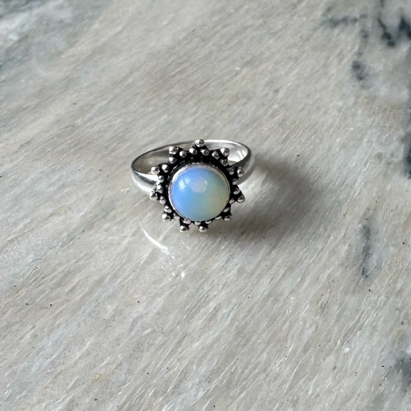 NWOT Sundance Constellation Glow Ring, Opalite, Sterling Silver - Picture 1 of 6